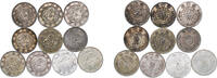Japan 50 Sen Japan 1870 -1871 50 Sen LOT 10 -Meiji Mutsuhito (ASK PRICE FOR LARGE LOT ) Silver (.800) 12.5g VF Y 4 JNDA 01-13 -