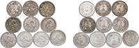 Japan 10 Sen Japan 1873- 1905 10 Sen LOT 10- Meiji Mutsuhito (ASK PRICE FOR LARGE LOT ) Silver (.800) 2.7g VF Y 23 JNDA 01-24 -