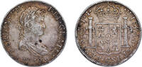 Mexico 8 Reales Mexico Spanish colony 1819 JJ 8 Reales - Fernando VII Silver (.903) Mexico City Mint 26.91g XF KM 111 -