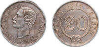 British Malaysia 20 Cents British Malaysia Sarawak 1910 H 20 Cents - Charles Brooke Rajah Silver (.800) (25000) 5.39g XF KM 10 Schön 4 Y 11 -
