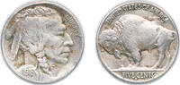 United States 5 Cents United States Federal republic 1916 S 5 Cents Buffalo Nickel (flat ground) Copper-nickel (11860000) 5g VF Cleaned KM 134 Schön -