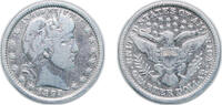 United States ¼ Dollar United States Federal republic 1893 ¼ Dollar Barber Quarter Silver (.900) (.100 copper) (5444023) 6.25g VF KM 114 Schön 121 -
