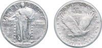United States ¼ Dollar United States Federal republic 1924 S ¼ Dollar Standing Liberty Quarter (Stars Below Eagle) Silver (.900) (.100 copper) San Fr -