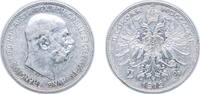 Austria 2 Crowns Austria Archduchy of Austria Empire 1912 2 Corona - Francis Joseph I Silver (.835) (10244500) 10g AU KM 2821 Schön 20 -