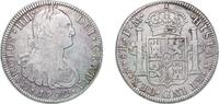 Mexico 8 Reales Mexico Spanish colony 1792 FM 8 Reales - Carlos IV Silver (.903) 26.5g VF KM 109 -