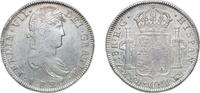 Mexico 8 Reales Mexico Spanish colony 1821 Zs RG 8 Reales - Fernando VII (Zacatecas - Royalist Coinage) Silver (.903) Zacatecas Mint 27.15g AU K -