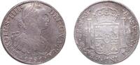 Mexico 8 Reales Mexico Spanish colony 1791 FM 8 Reales - Carlos IV Silver (.903) Mexico City Mint 26.98g XF KM 109 -