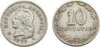 Argentina 10 Centavos Argentina Federal Republic 1899 10 Centavos -