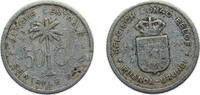 Democratic Republic of the Congo 50 Centimes Democratic Republic of the Congo Belgian Congo and Ruanda-Urundi Administrative union 1954 50 Centimes Aluminium Brussels mint -