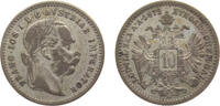 Austria 10 Kreuzer Austria Austro-Hungarian Empire Franz Joseph I 1872 10 Kreuzer 1.5g -