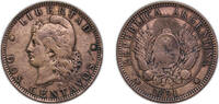 Argentina 2 Centavos Argentina Federal Republic 1891 2 Centavos Bronze (8050000) 10g VF KM33 -