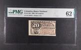 COLOMBIA 20 CENTAVOS BANCO NACIONAL. -