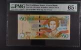 EAST CARIBBEAN STATES 50 DOLLARS 2015 EAST CARIBBEAN STATES. PMG 65 EPQ 109,00 EUR  + 15,00 EUR frais d'envoi