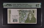 IRELAND 1 POUND REPUBLIC, CENTRAL BANK. M.F. Doyle. -
