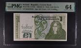 IRELAND 1 POUND REPUBLIC, CENTRAL BANK. S.P.Cromien. -