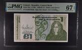 IRELAND 1 POUND REPUBLIC, CENTRAL BANK. S.P.Cromien. -