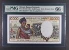 DJIBOUTI 10000 FRANCS BANQUE NATIONALE - WITH SECURITY THREAD. -