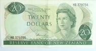New Zealand 20 Dollars Signature H.R. Hardy -