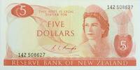New Zealand 5 Dollars banc de reserves -