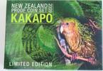 New Zealand set 2009 Ensemble de pièces Kakapo Proof FB