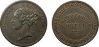 New Zealand Token Penny United Service Hotel -