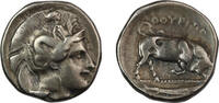 Italy - Ancient Greek AR Nomos Thurii, Lucania -