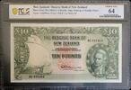 New Zealand 10 Pounds 1967 RBNZ Remainders AS 64 426,00 EUR  + 17,00 EUR frais d'envoi