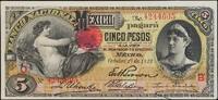 Mexico 5 Pesos Banco Nacional Mexicano. aUNC-pinhole 111,00 EUR  + 17,00 EUR frais d'envoi