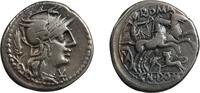 Italy AR Denarius B.C. 128 CN Domitius ss 204,00 EUR  + 17,00 EUR frais d'envoi