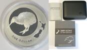 New Zealand Dollar 2009 Pièce Kiwi Icons Proof 2009 PP 79,00 EUR69,00 EUR  + 17,00 EUR frais d'envoi