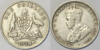 Australia Shilling 1924 King George V, 1911-1936 Series TB