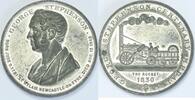 Great Britain Medal George Stephenson Railway inventeur -