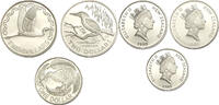 New Zealand One & Two dollar 1990-1993 Circulation sized special limited... 100,00 EUR  + 17,00 EUR frais d'envoi