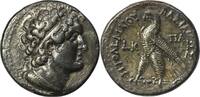 Cyprus Tetradrachm 163-145 B.C. Ptolemy VI, Paphos mint gVF 570,00 EUR  + 17,00 EUR frais d'envoi