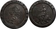 Great Britain Twopence 1797 George III, 'Cartwheel' Issue. gVF-aEF 184,00 EUR  + 17,00 EUR frais d'envoi