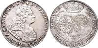 Sachsen Friedrich August I. 1694-1733 (August der Starke). Reichstaler 1727, Dresden. Sehr schön-vorzüglich