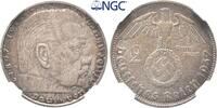 Drittes Reich 2 Mark 1937 D. Paul von Hindenburg. Vorzüglich-Stempelglan... 95,00 EUR  + 9,00 EUR frais d'envoi