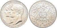Sachsen Weimar Eisenach 5 Mark 1903. Wilhelm Ernst 1901-1918. Hochzeit. ... 850,00 EUR envoi gratuit