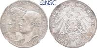 Sachsen Weimar Eisenach 3 Mark 1910 A. Wilhelm Ernst 1901-1918. Hochzeit... 435,00 EUR  + 15,00 EUR frais d'envoi