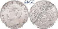 Bayern 5 Mark 1907 D. Otto 1886-1913. Fast Stempelglanz / NGC MS 64 (Top... 1200,00 EUR envoi gratuit