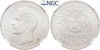 Bayern 5 Mark 1908 D. Otto 1886-1913. Vorz&uuml;glich / NGC MS 62 395,00 EUR  + 15,00 EUR frais d'envoi