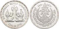 &Auml;gypten 5 Pfund 1990. Fu&szlig;ball WM. Polierte Platte, min. ber&uuml;hrt 75,00 EUR  + 9,00 EUR frais d'envoi