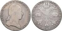 R&ouml;misch Deutsches Reich Kronentaler 1795 H, G&uuml;nzburg. Franz II. 1792-180... 95,00 EUR  + 9,00 EUR frais d'envoi