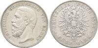 Baden 5 Mark 1875 G. Friedrich I. 1856-1907. Kl. Randfehler, sehr sch&ouml;n 75,00 EUR  + 9,00 EUR frais d'envoi