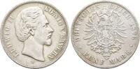 Bayern 5 Mark 1876 D. Ludwig II. 1864-1886. Sehr sch&ouml;n 80,00 EUR  + 9,00 EUR frais d'envoi
