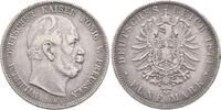 Preussen 5 Mark 1874 A. Wilhelm I. 1861-1888. Randfehler, sehr sch&ouml;n 70,00 EUR  + 9,00 EUR frais d'envoi