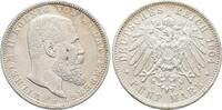 W&uuml;rttemberg 5 Mark 1904 F. Wilhelm II. 1891-1918. Kl. Randfehler, kl. Kr... 70,00 EUR  + 9,00 EUR frais d'envoi