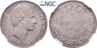 Bayern Gulden Ludwig II. 1864-1886. -