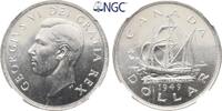 Kanada Dollar George VI. 1936-1952. -