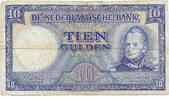Netherlands 10 Gulden Willem I / Molen -